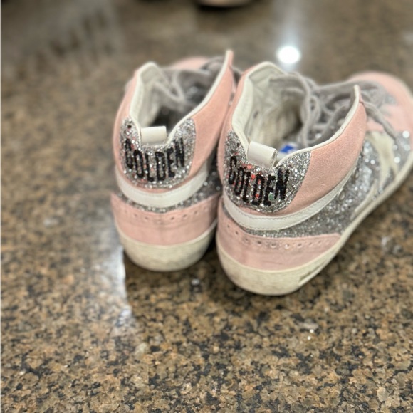 Like new limited addition midstar pink glitter golden goose size 41 540/571 - Picture 2 of 8